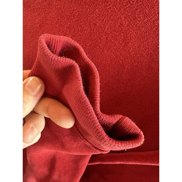 Vintage‎ Abercrombie Fitch Hoodie Sz Small Pullover Red Sweatshirt - Picture 5 of 7